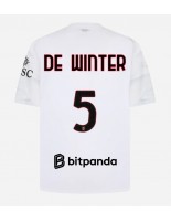 AC Milan Koni De Winter #5 Venkovní Dres 2026-27 Krátký Rukáv